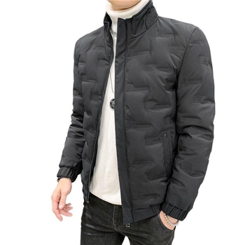 Geacă de iarnă pentru bărbați, cu glugă, lungime extra, 100% puf de gâscă alb, 550 umplere, protecție la frig -5°C până la 0°C