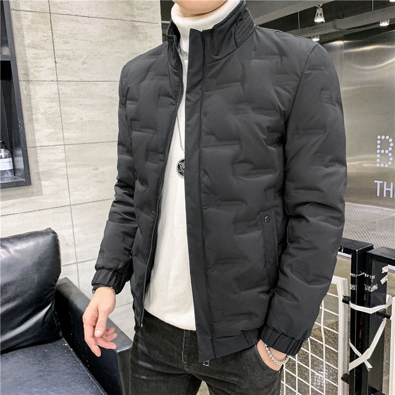 Geacă de iarnă pentru bărbați, cu glugă, lungime extra, 100% puf de gâscă alb, 550 umplere, protecție la frig -5°C până la 0°C