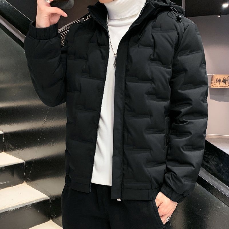 Geacă de iarnă pentru bărbați, cu glugă, lungime extra, 100% puf de gâscă alb, 550 umplere, protecție la frig -5°C până la 0°C