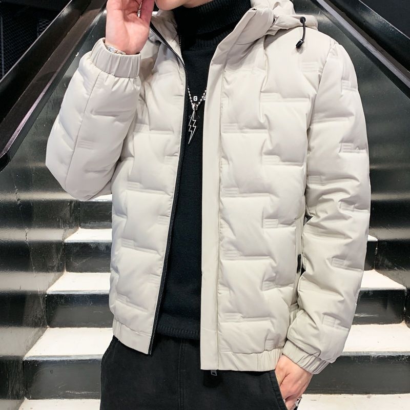 Geacă de iarnă pentru bărbați, cu glugă, lungime extra, 100% puf de gâscă alb, 550 umplere, protecție la frig -5°C până la 0°C