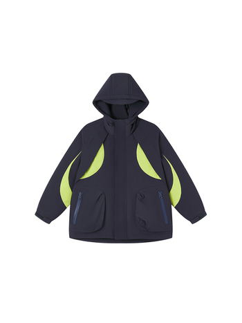 Asgm bērnu pūkaina jaka ar kapuci, ārkārtīgi aukstai ziemai, 86–90% balta pīļu pūka, pildījums 107–170 g, vidējā garuma, brīvs piegriezums, Ziemas 2025