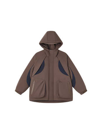 Asgm bērnu pūkaina jaka ar kapuci, ārkārtīgi aukstai ziemai, 86–90% balta pīļu pūka, pildījums 107–170 g, vidējā garuma, brīvs piegriezums, Ziemas 2025