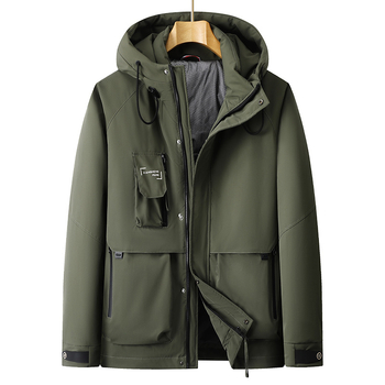 Zimska jakna s punjenjem od bijelog patke puhova, 650 punjenja; prozračna, vodootporna, otporna na vjetar