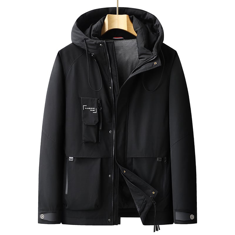 Zimska jakna s punjenjem od bijelog patke puhova, 650 punjenja; prozračna, vodootporna, otporna na vjetar