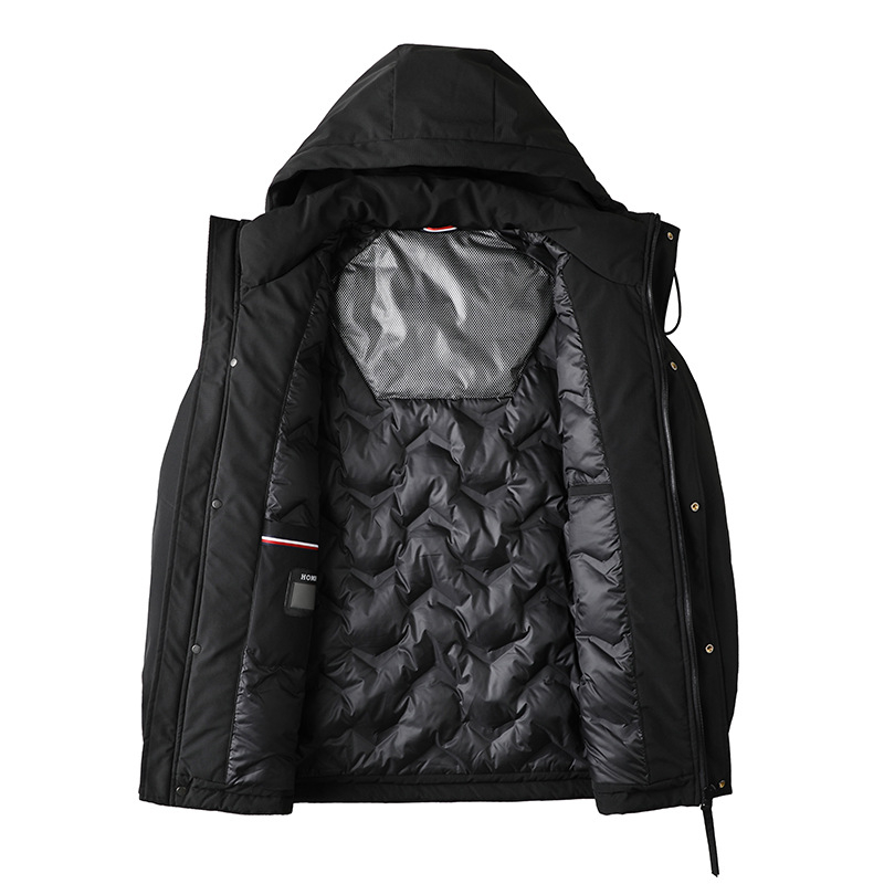 Zimska jakna s punjenjem od bijelog patke puhova, 650 punjenja; prozračna, vodootporna, otporna na vjetar