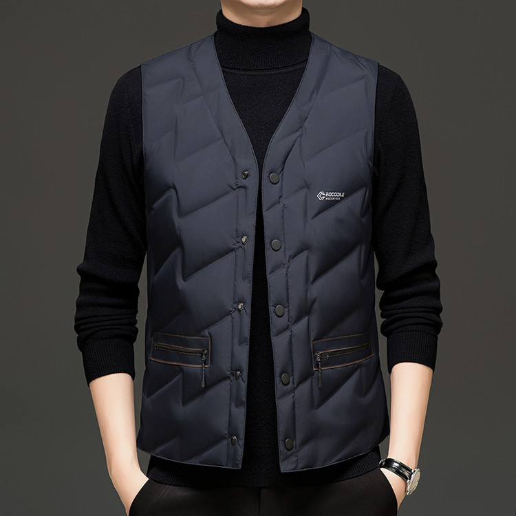 Férfi kapucnis pehelykabát, hosszú fazon, corduroy külső, 100% libapelyhes töltés, enyhe hideg elleni védelem (-5°C–0°C)