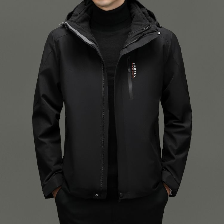 Téli dzseki libatollal töltettel, töltőanyag 51–55% down tartalom, vastag kivitel, A-vonalú szabás, kapucnival