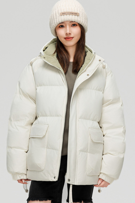 Férfi kapucnis pehelydzseki, hosszú fazon, 81-85% pehelytartalom, őszi 2025