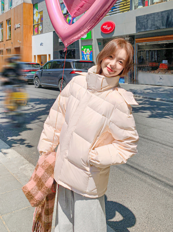 Libamellás télikabát, vastagított, kapucnis, rövid szabású, chenille-spandex anyag