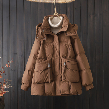 Kacsa-pehelyes dzseki – kapucnival, vastag, nagyon rövid hosszúság <=40 cm, pehelytartalom 51-55%