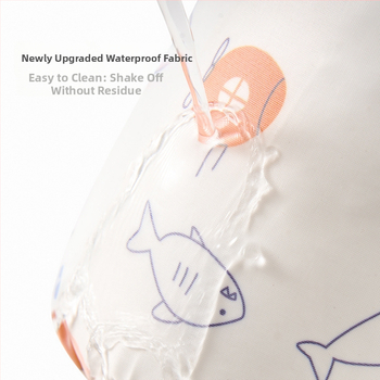 Vaikų vandeniui atsparūs rankovių užklotai su karikatūrų raštu, nailono medžiaga, Korejiečių stilius, amžius 1–8 m, dvi poros