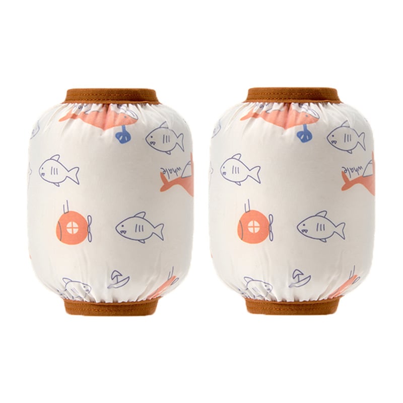 Vaikų vandeniui atsparūs rankovių užklotai su karikatūrų raštu, nailono medžiaga, Korejiečių stilius, amžius 1–8 m, dvi poros