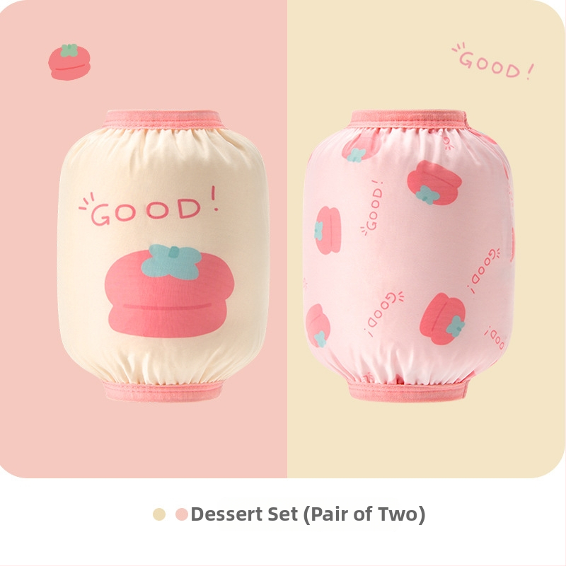 Vaikų vandeniui atsparūs rankovių užklotai su karikatūrų raštu, nailono medžiaga, Korejiečių stilius, amžius 1–8 m, dvi poros