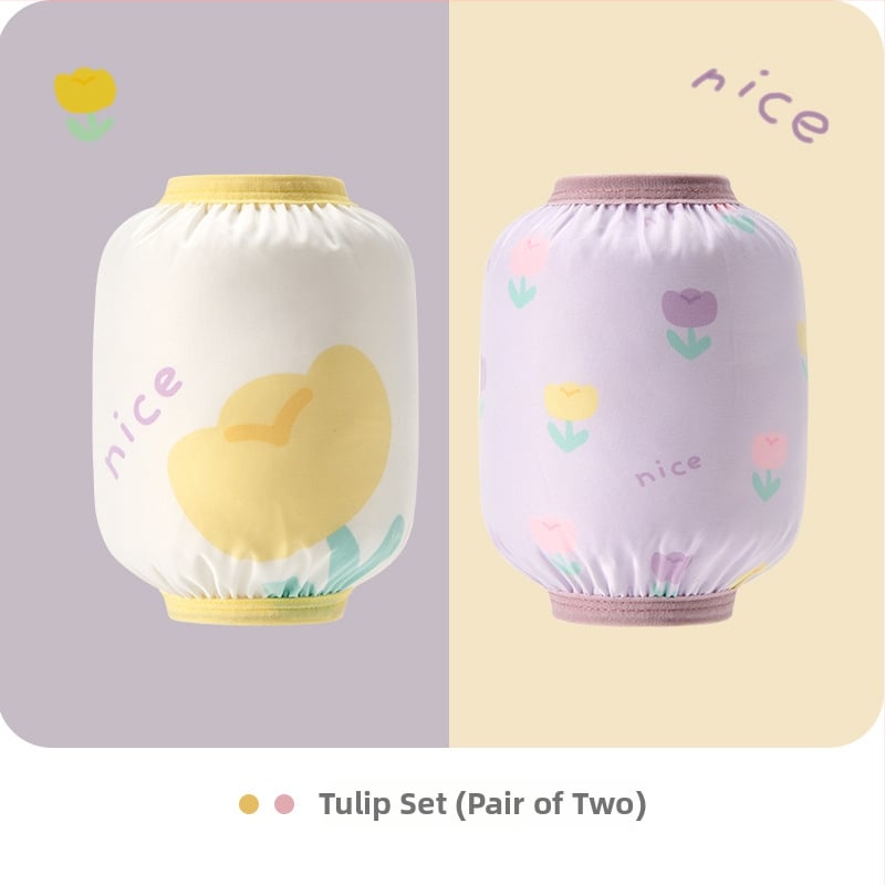 Vaikų vandeniui atsparūs rankovių užklotai su karikatūrų raštu, nailono medžiaga, Korejiečių stilius, amžius 1–8 m, dvi poros