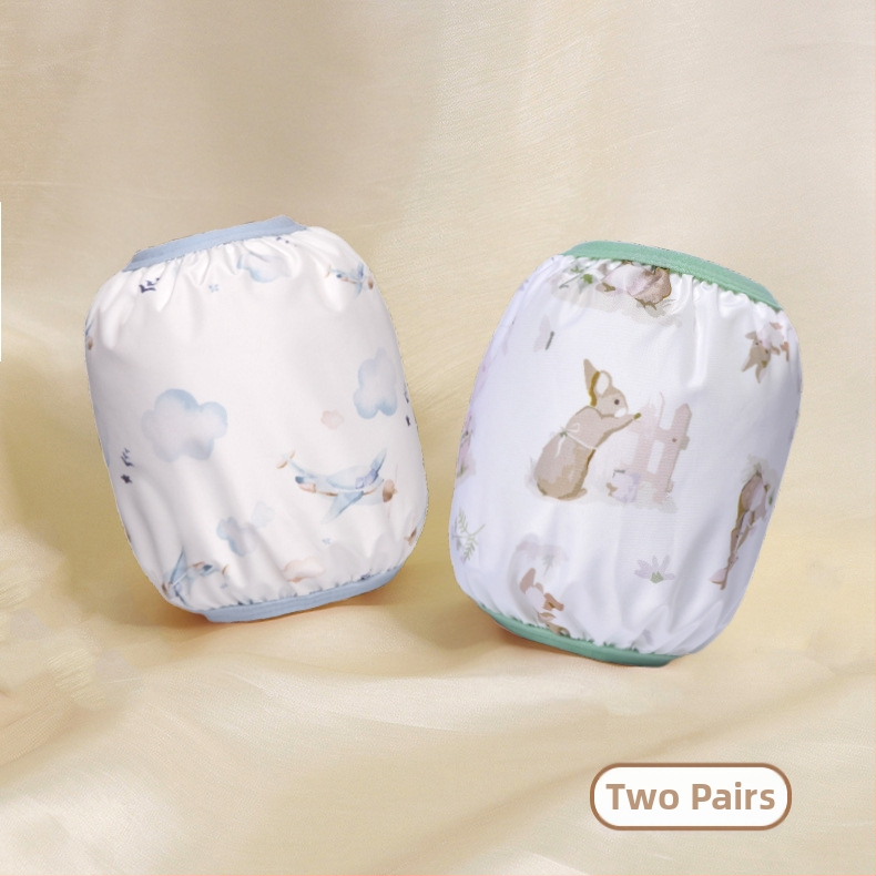 Vaikų rankovių apsauga – vandeniui atspari rudens–žiema, 1–3 metų amžiaus, poliesteris, karikatūrų spaudas