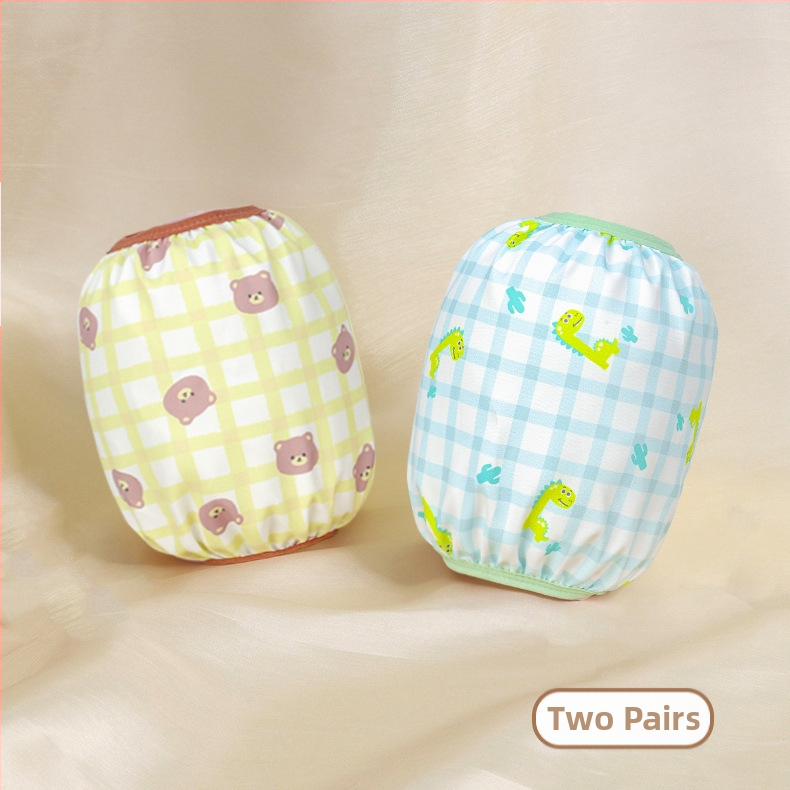 Vaikų rankovių apsauga – vandeniui atspari rudens–žiema, 1–3 metų amžiaus, poliesteris, karikatūrų spaudas