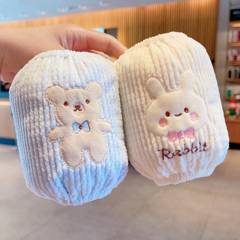 Gyerekeknek szóló flanel ujjvédők – szennyeződés elleni, őszi-téli, 1–8 éves korosztály