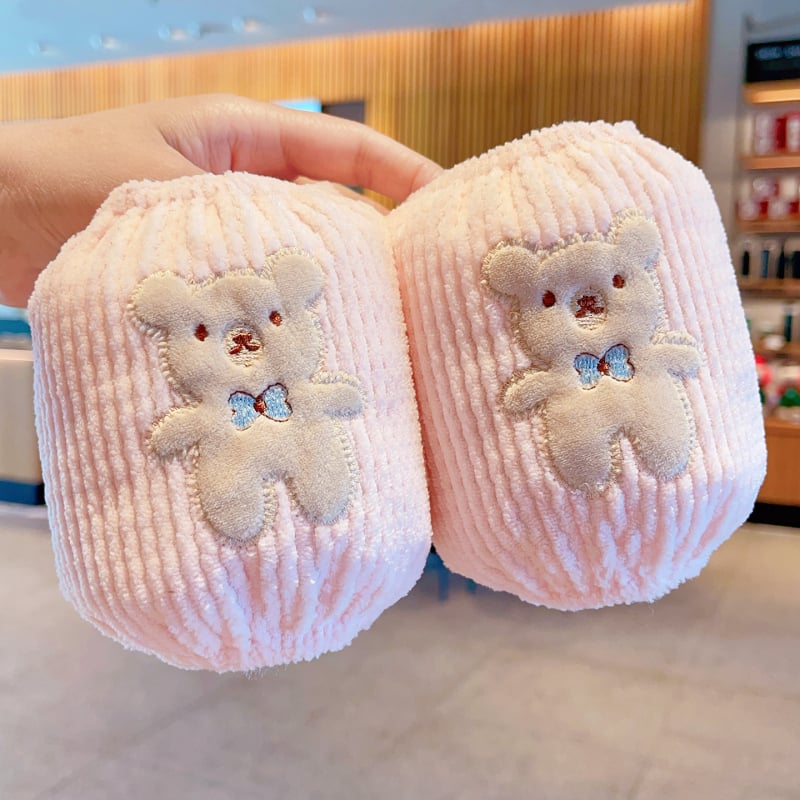 Gyerekeknek szóló flanel ujjvédők – szennyeződés elleni, őszi-téli, 1–8 éves korosztály