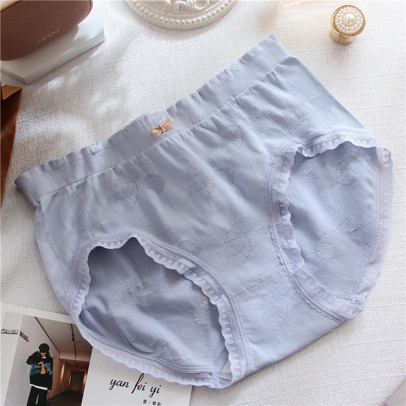 Sieviešu bezšuvju apakšveļa ar vidējo jostu no neilona, elpojoša, ziedu raksts, starpslāņa odai Mulberry zīds