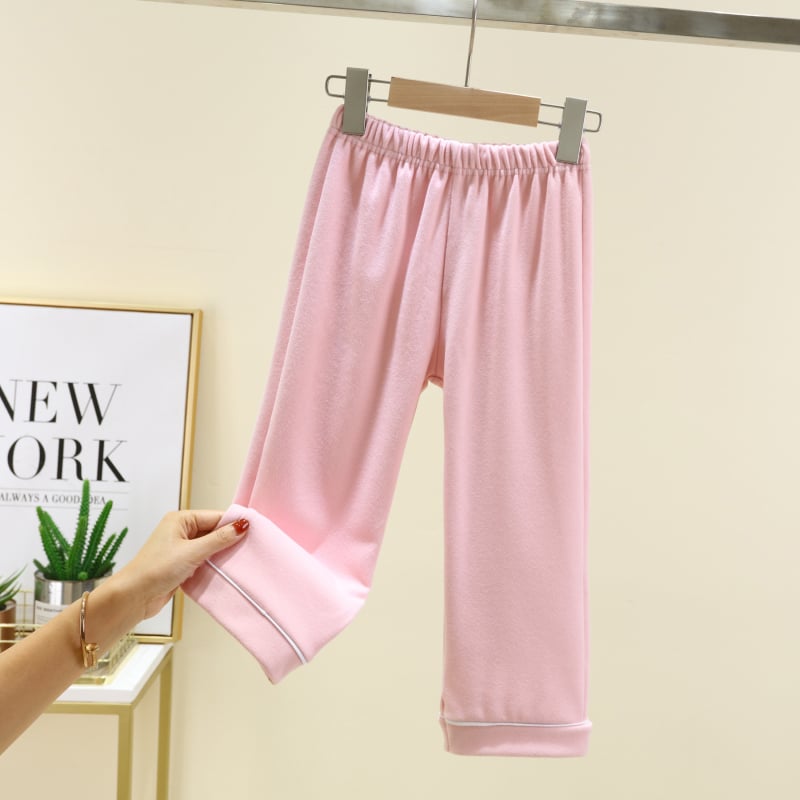 Vaikų platus šiltos kelnės su fliso pamušalu, unisex, De Velvet audinys, 89% akrilas, žiemai, 3–8 metai