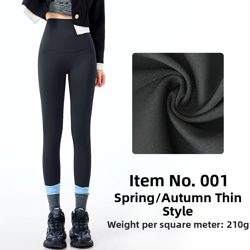 Colanți de fitness Shark Skin, Nylon-Spandex, lungime 9/10, croială strânsă, model 3D