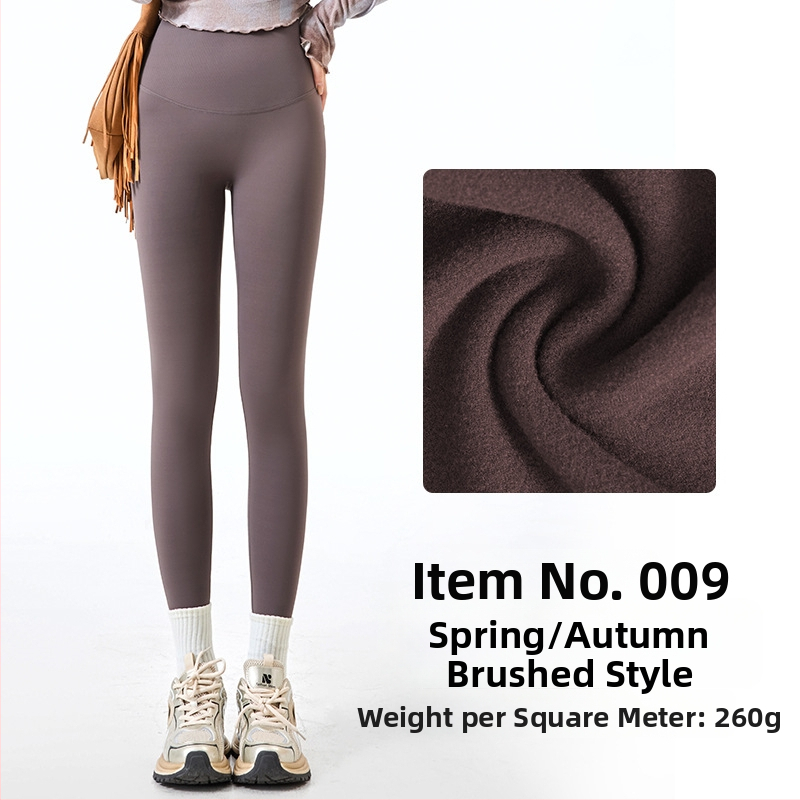 Colanți de fitness Shark Skin, Nylon-Spandex, lungime 9/10, croială strânsă, model 3D