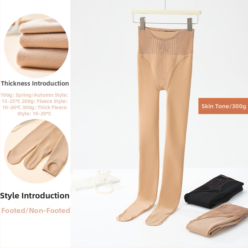 Dresuri cu picioare – căptușite cu fleece, groase, care ridică fesierii, respirabile, poliester