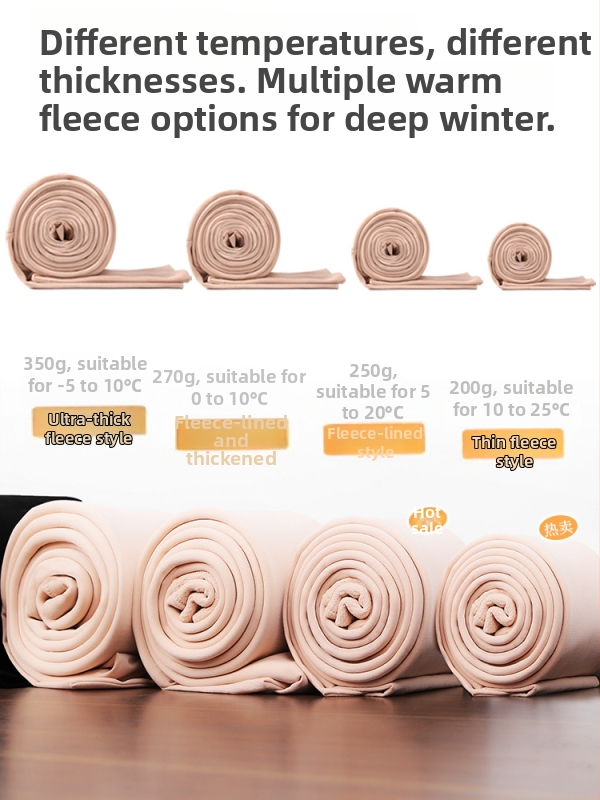 Kõik-ühes termilised püksid fleece-voodriga, nailon-spandeks 80–90% segu, paksud ja soojad, kõrge elastsus