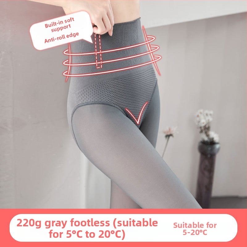 Pantaloni termici all-in-one cu căptușeală de fleece, amestec nylon-spandex 80–90%, groși și calzi, elasticitate ridicată