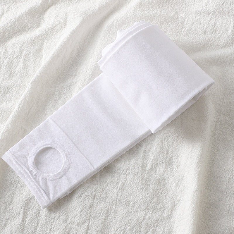 Colanți din bumbac antibacterieni pentru dans, cu picioare, model unic, țesătură solidă, căptușeală velur, pentru copii 7–12 ani