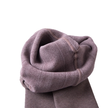 Colanți matern All-in-One - groși, tricot, amestec de bumbac, călduroși, microelastic, lungime cropped, design unic