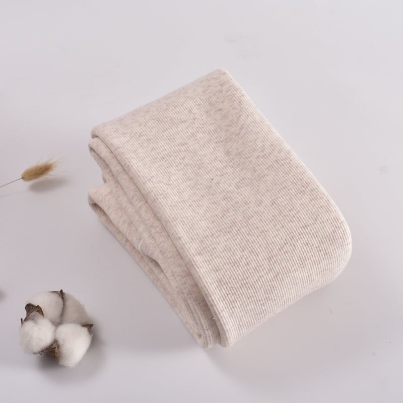 Colanți matern All-in-One - groși, tricot, amestec de bumbac, călduroși, microelastic, lungime cropped, design unic