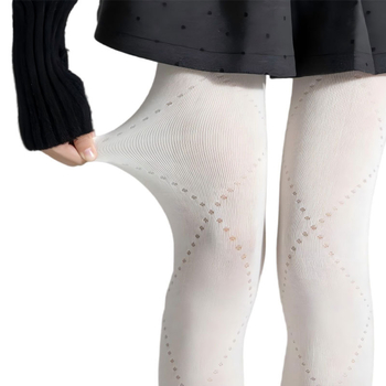 Pamut harisnyanadrág közepes vastagságú, lélegző, nedvszívó, karcsúsító hatású, egyszínű