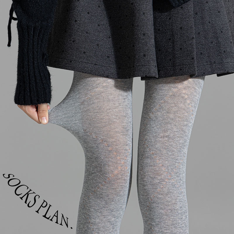 Pamut harisnyanadrág közepes vastagságú, lélegző, nedvszívó, karcsúsító hatású, egyszínű