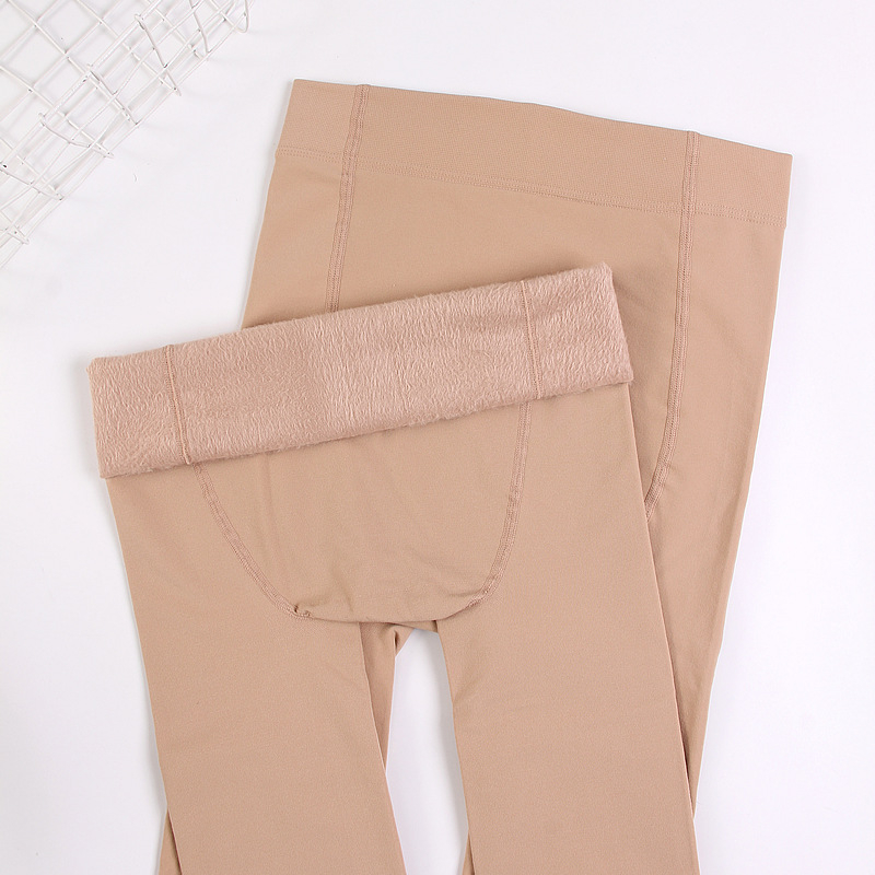 Integrirane čarape-leggings | Materijal: najlon + spandeks | Uzorak: jednobojan | Debljina: srednja | Dobna skupina: mladi (18–40 godina)