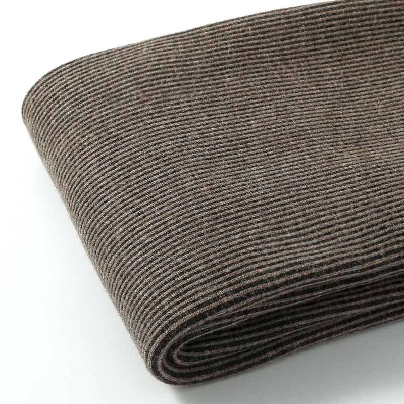 Ženske debele tajice s fleece podstavom od 500 g, ribasta tekstura, visokim strukom, toplo za jesen-zimu, duljina tri četvrtine, bez naboravanja