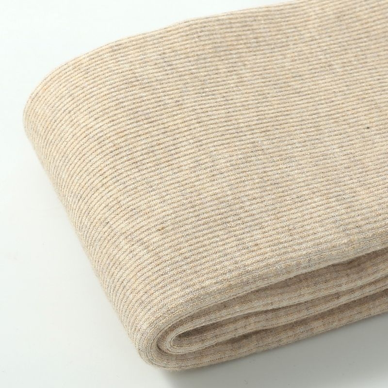 Ženske debele tajice s fleece podstavom od 500 g, ribasta tekstura, visokim strukom, toplo za jesen-zimu, duljina tri četvrtine, bez naboravanja