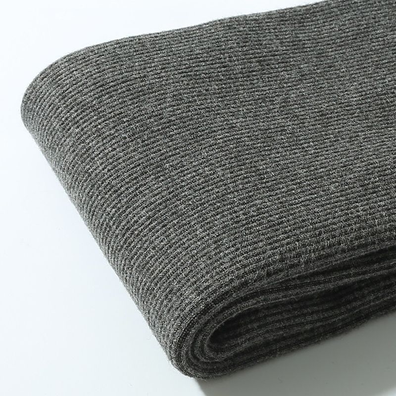 Ženske debele tajice s fleece podstavom od 500 g, ribasta tekstura, visokim strukom, toplo za jesen-zimu, duljina tri četvrtine, bez naboravanja