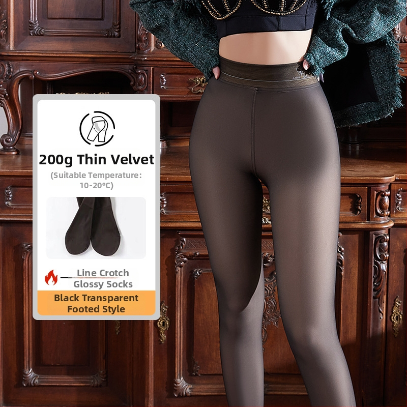 Pantaloni de maternitate all-in-one, groși, fibre de poliester, elasticitate ridicată, toamnă 2024