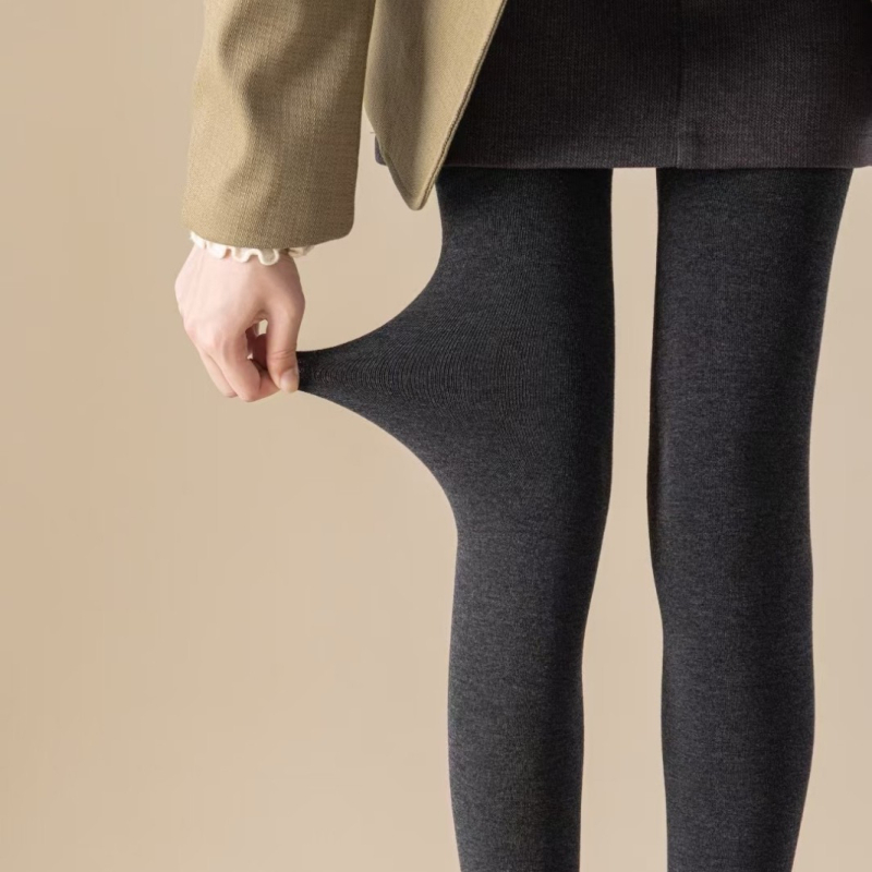 Șosete tricotate pentru femei și colanți dreapți – țesătură amestecată, respirabilă, păstrează căldura, grosime medie, înălțimea tubului: salopetă