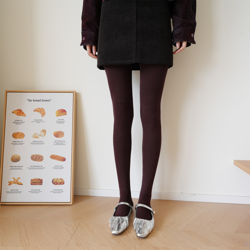 Ženske kompresijske hulahice s fleece podstavom, 230 g, srednje debljine, tople, oblikovanje trbuha, japanski stil