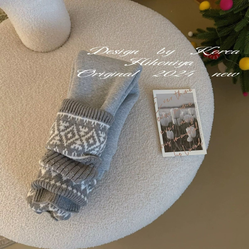 Dječje tajice od chenille s flis podstavom, opuštenog kroja, korejski stil, proljeće 2025