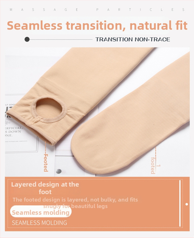 Flīsiveideltas nailon sukkpüksid elastaaniiga, sügis-talv, ekstra paksud, Korea stiil, täis pikkus