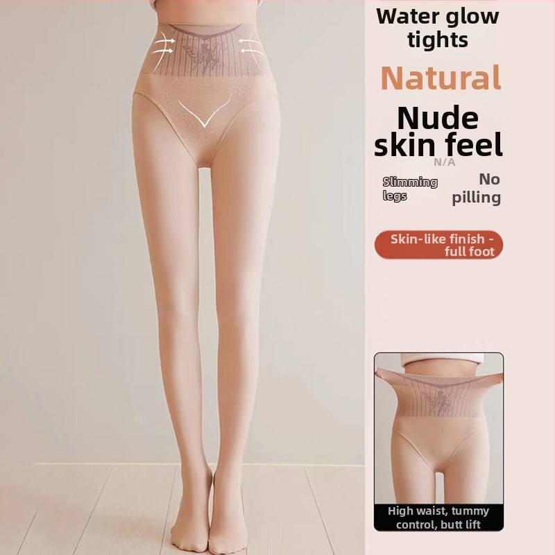 Pantyhose s cvjetnim uzorkom – vila, flis podstava, visokim strukom za oblikovanje struka i bokova, prirodan osjećaj kože, za proljeće i jesen