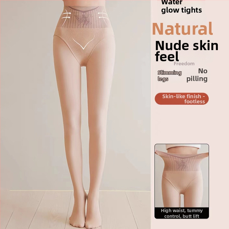 Pantyhose s cvjetnim uzorkom – vila, flis podstava, visokim strukom za oblikovanje struka i bokova, prirodan osjećaj kože, za proljeće i jesen