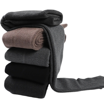 Colan All-in-One cu căptușeală din cașmir fals, foarte gros, amestec bumbac-poliester, într-o singură bucată