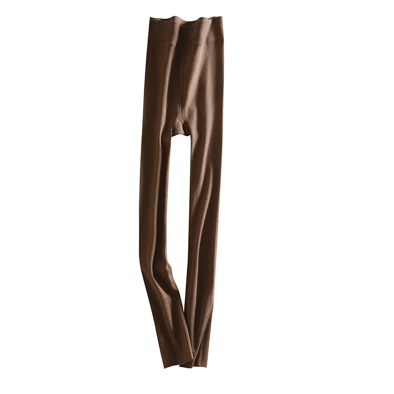 Dámske pančuchy z viskozového vlákna, stredná hustota, dĺžka po členky, vysoká elasticita, úzky strih