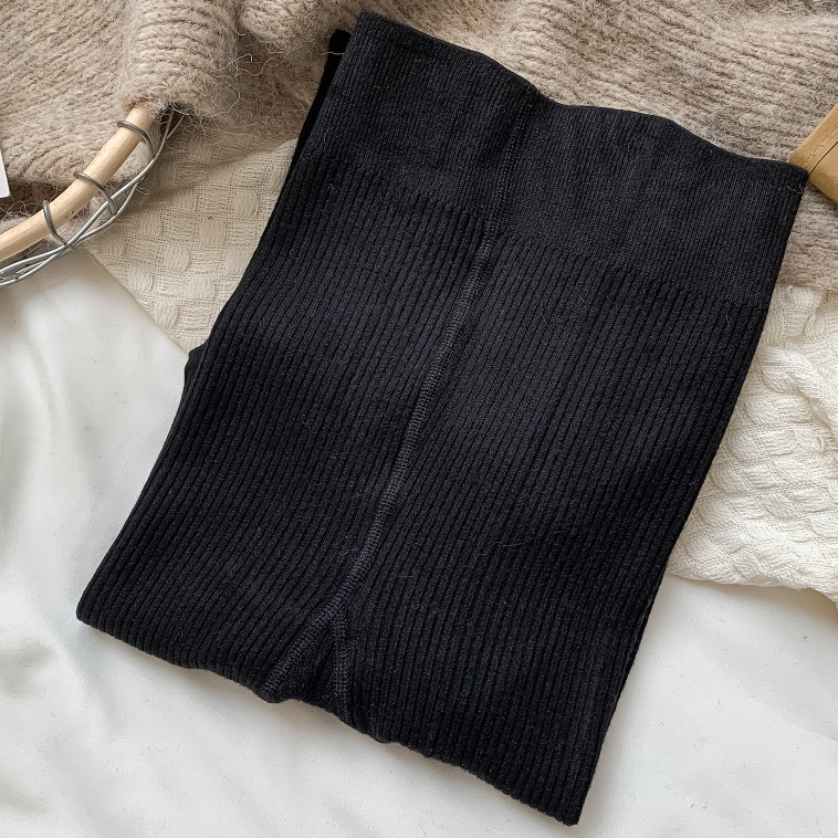 Γυναικείες καλσόν ιαπωνικού στυλ με κάθετες ρίγες, μαλλί, μεσαίας πυκνότητας, αναπνέουσες (Υλικό: μαλλί; Σχέδιο: κάθετες ρίγες; Πυκνότητα: μεσαία; Στυλ: ιαπωνικό)