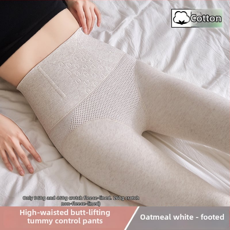 Sieviešu flīsa iekšējā pildījuma legingi ziemai, biezs un silts, augsta vidukļa kontrole vēderam, aizvērta kāja, poliestera–viskozes maisījums, augsta elastība