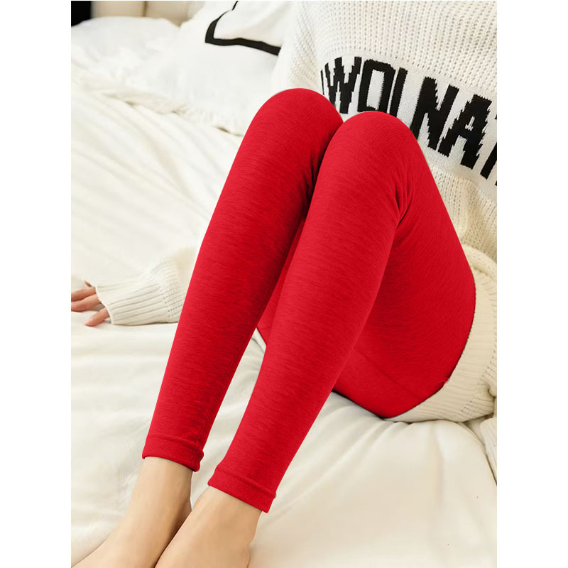 Sieviešu termo legingi ar velūru, bezšuvju, viduklis vidējā augstumā, šaurs piegriezums, silts iekšējais oderējums